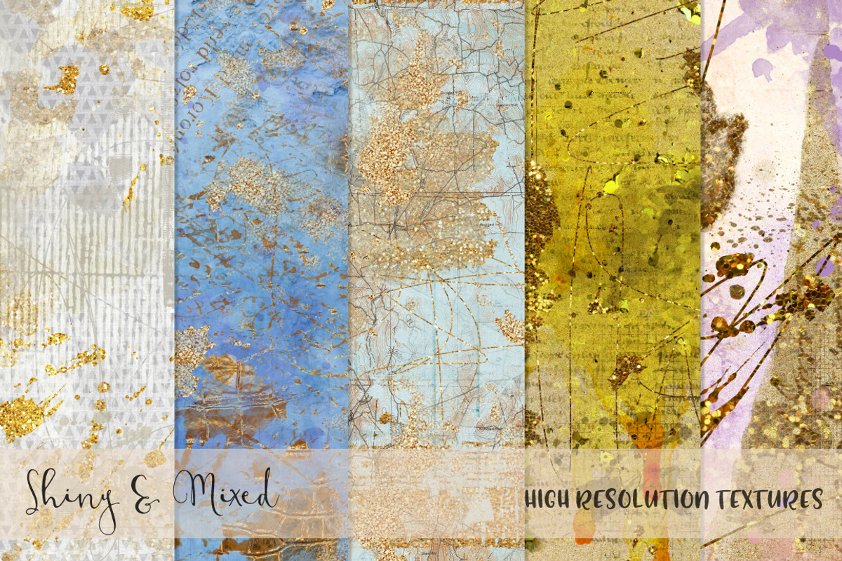 Shiny And Mixed, a Texture Graphic by LuOtero (Photo 4 of 6)