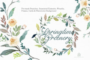 SPRINGTIME GREENERY SET, an Illustration by SmallHouseBigPony (Thumbnail 4 of 12)