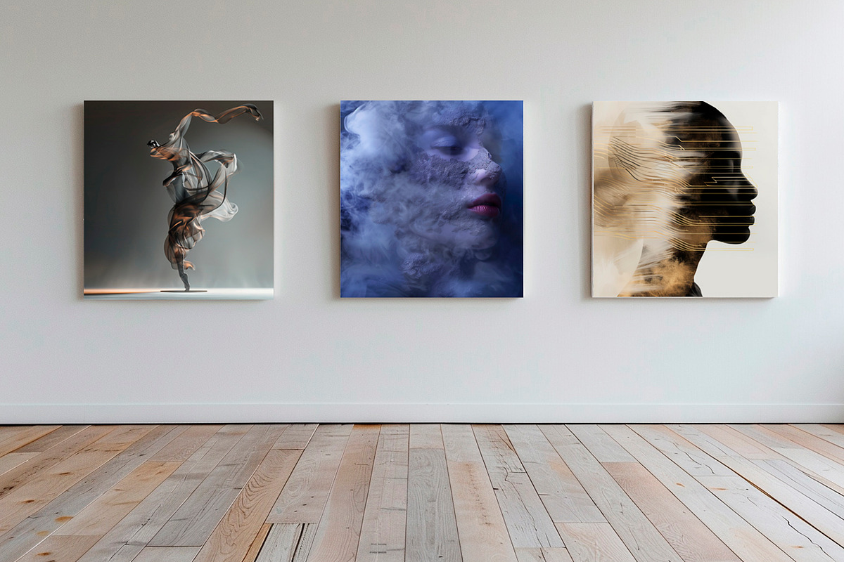 Eternal Figures: Abstract Portraits, a Decorative Illustration by Vika_Softlife (Photo 4 of 5)