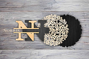 family door sign laser cutting svg, a Pattern Graphic by CncCutModel (Thumbnail 2 of 4)