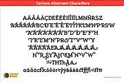 Carlson Monoline Pen & Ink Font, a Font by Paper Moon Graphic Supply (Thumbnail 3 of 11)