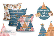 Adorable Little Boho Patterns, a Pattern Graphic by DrawStudio1988 (Thumbnail 3 of 11)