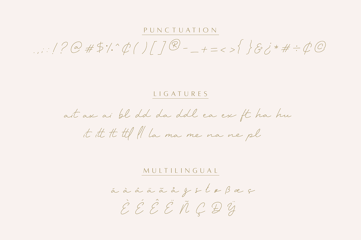 Monoline Boho | A Handwritten Script, a Handwritten Font by Vanem Studio (Photo 7 of 11)