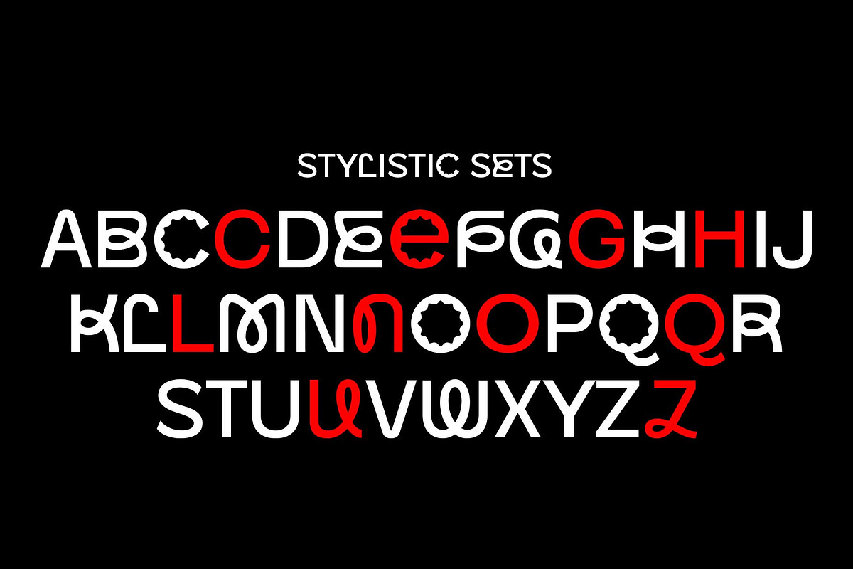 Become Display Font Family, a Sans Serif Font by Ryul Davidson (Photo 8 of 24)