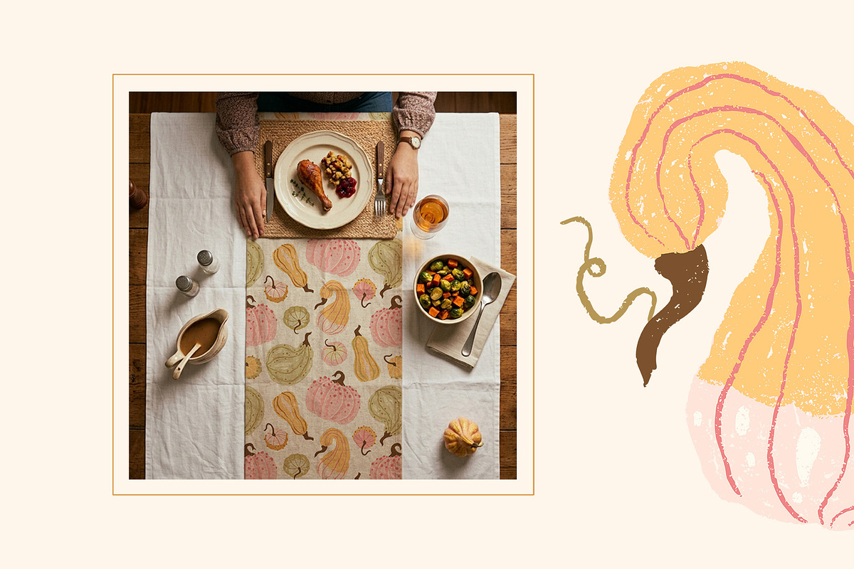 Textured Autumn Pumpkins collection, a Seasonal Illustration by Svitlana Kharchuk (Photo 4 of 12)