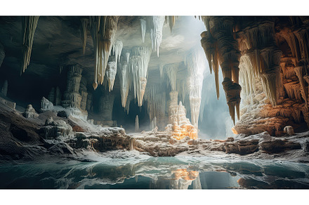 adventure solution cave landscape ai, a Background Photo by pikepicture