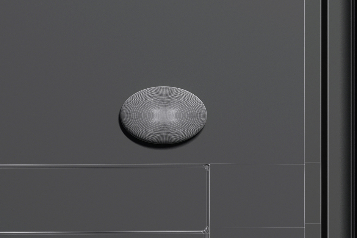 White Oval Fridge Magnet 3D Model, an Object 3D Model by rebrandy (Photo 9 of 9)