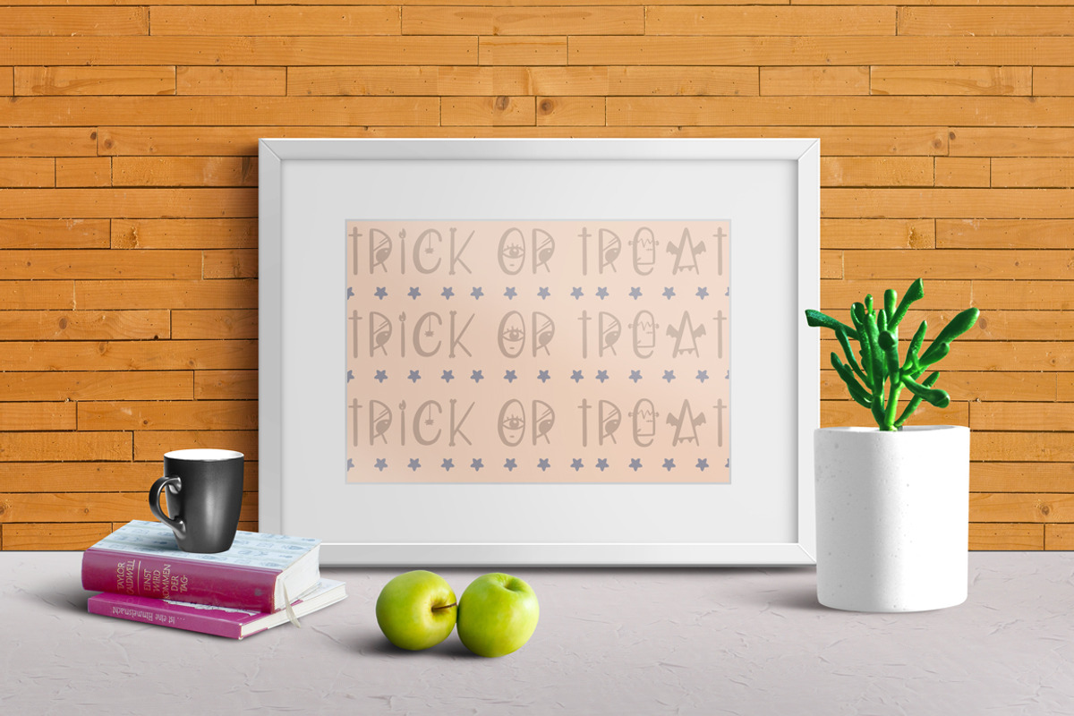 Dark font + patterns, brushes, MORE! preview 8