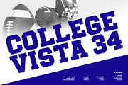 College Vista 34 - 9 Fonts, a Slab Serif Font by Casloop Studio (Thumbnail 1 of 9)