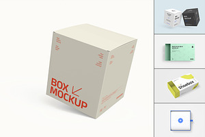 Packaging Box Mockup PSD Bundle, a Packaging Mockup by graphypix