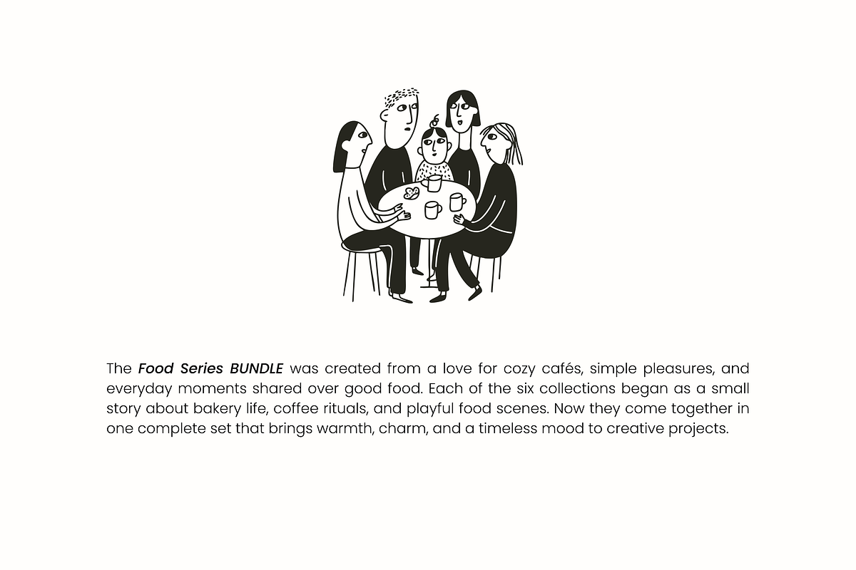 FOOD BUNDLE Vol.1: All 6 in 1, a Food Illustration by Veyla (Photo 3 of 55)