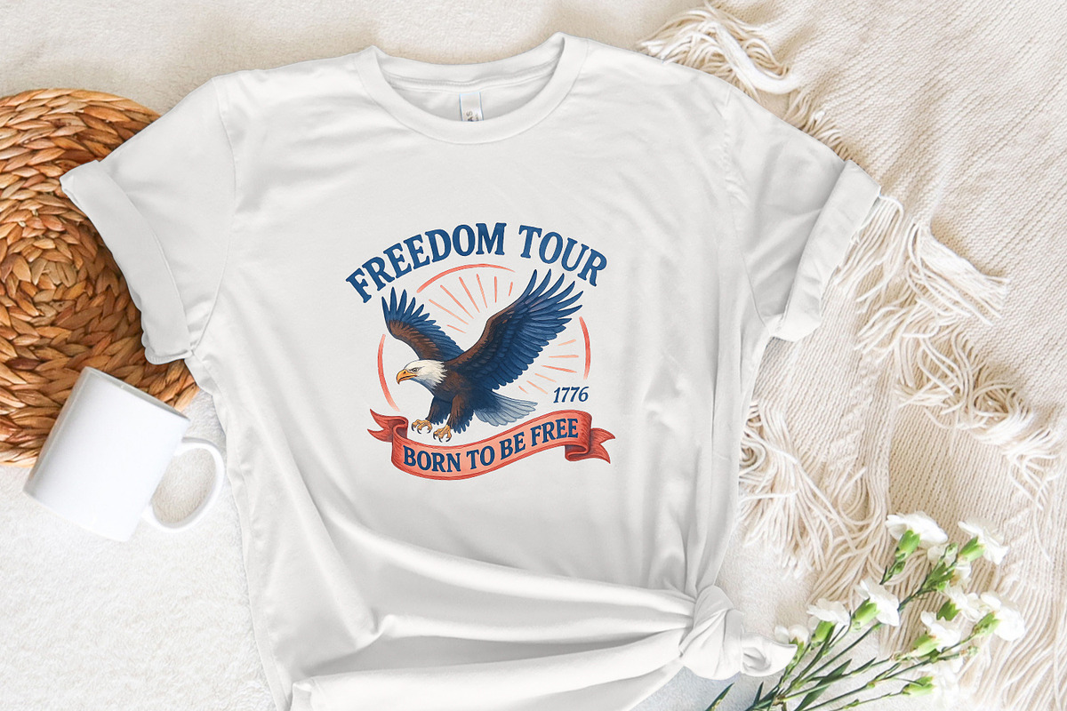 Retro 4th of July PNG, America PNG,, an Illustration by SharpMarketplace (Photo 7 of 9)