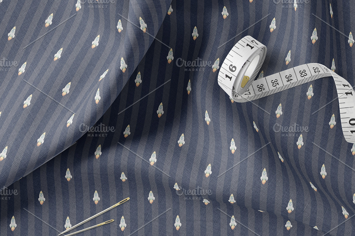 Cute Kids Space Seamless Patterns, a Pattern Graphic by Oksana Dovhopol Art (Photo 6 of 14)
