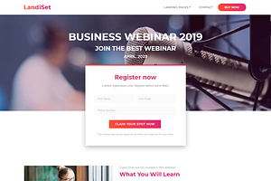 LandiSet - Landing Pages Multipupose