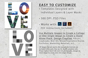 12x12 Alphabet Photo Template Pack, a Poster Template by Loveurstyle Designs (Thumbnail 4 of 4)