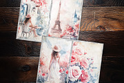 Dreamy Fiminine Travel Junk Journal, a Decorative Illustration by V Design Creator (Thumbnail 9 of 12)
