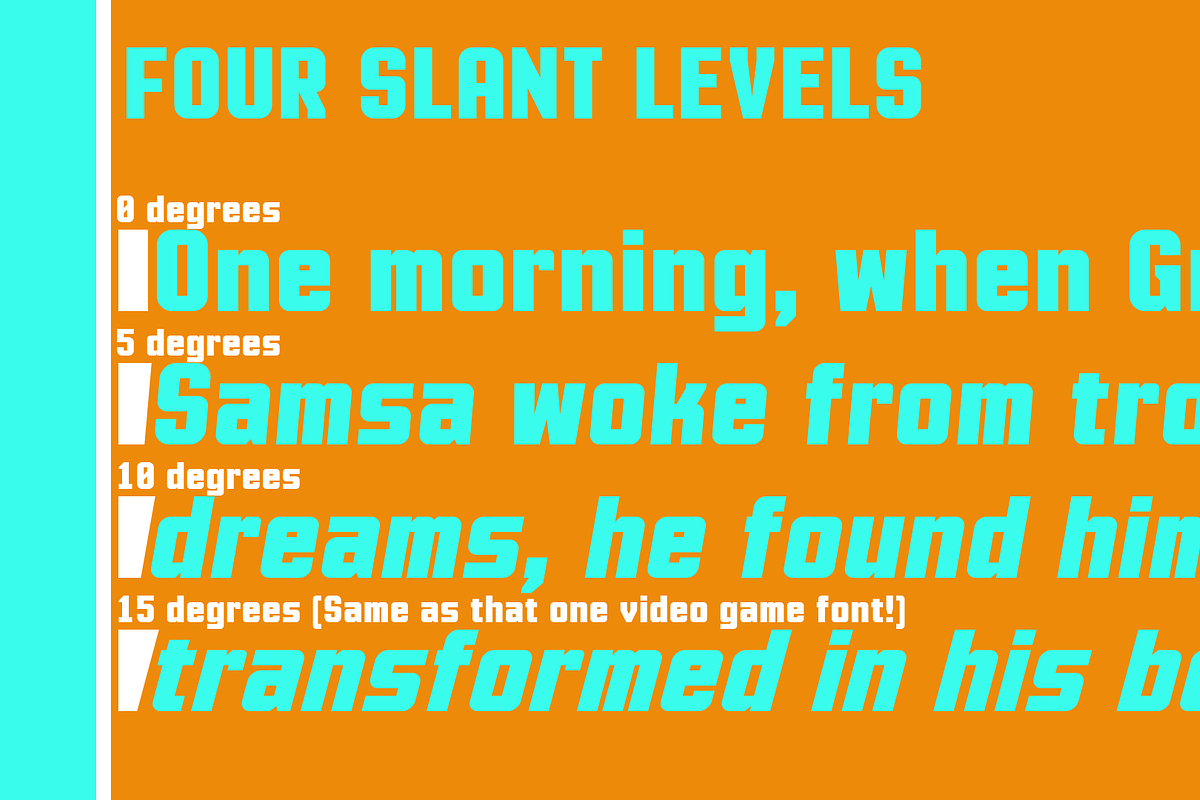 Motion Control Neue: a Sturdy Font preview 6