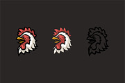 Angry Rooster, an Animal Illustration by AnimusStudio (Thumbnail 2 of 2)