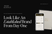 Mini Branding Kit Canva Template, a Branding & Logo Template by Adam and Grace (Thumbnail 2 of 19)