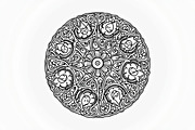 Mandala Floral Circle Pack, an Illustration by BIPLOB EXPERT (Thumbnail 5 of 9)