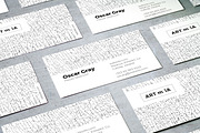 A R T E M I A Business Card, a Business Card Template by Black.dot™ (Thumbnail 2 of 2)