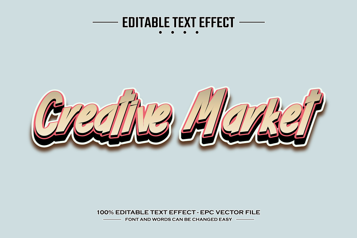 Money talks 3D editable text effect, a Layer Style Add-On by nicemorning (Photo 2 of 3)