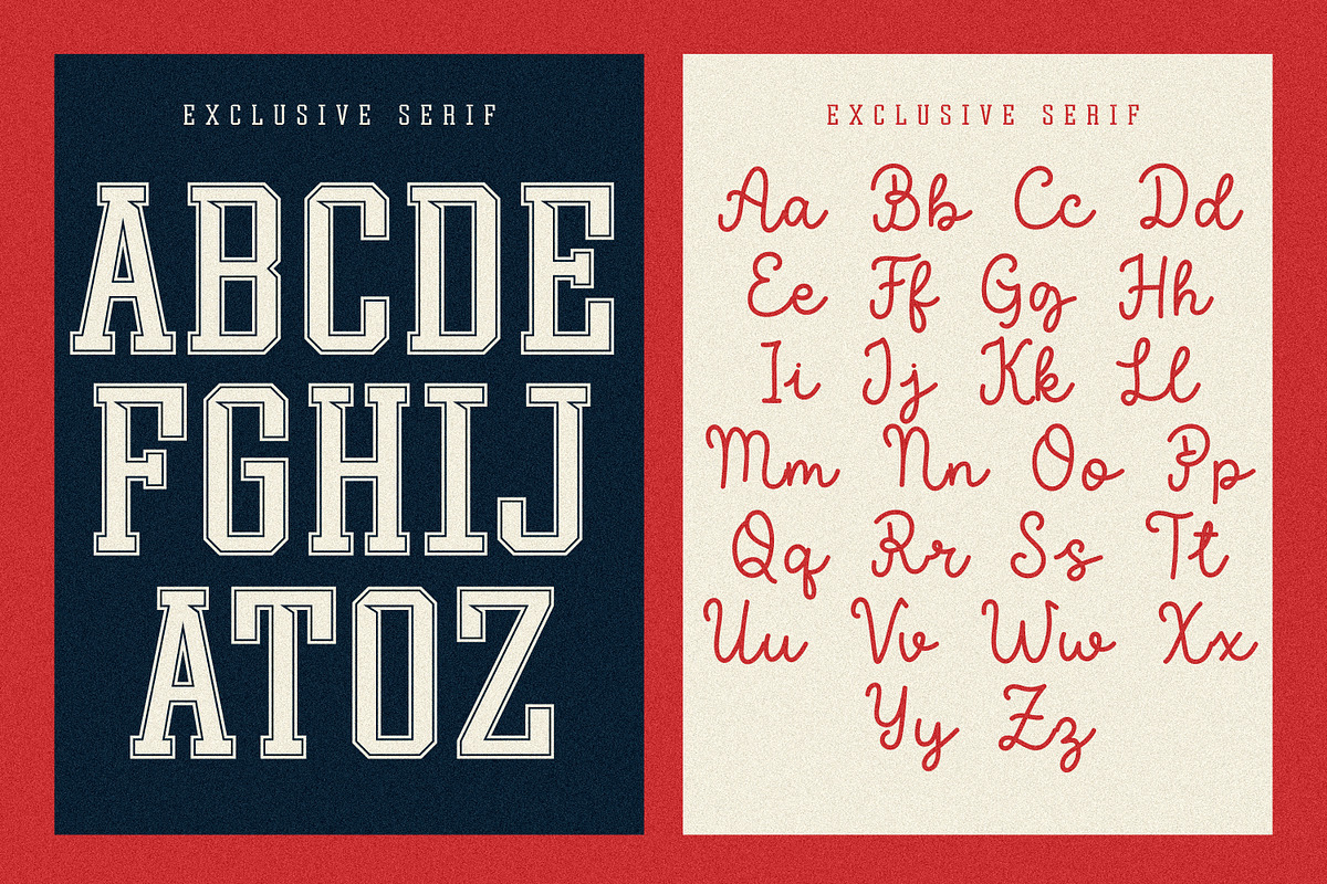 Athlete College Duo, a Slab Serif Font by MaxArt Foundry (Photo 9 of 10)