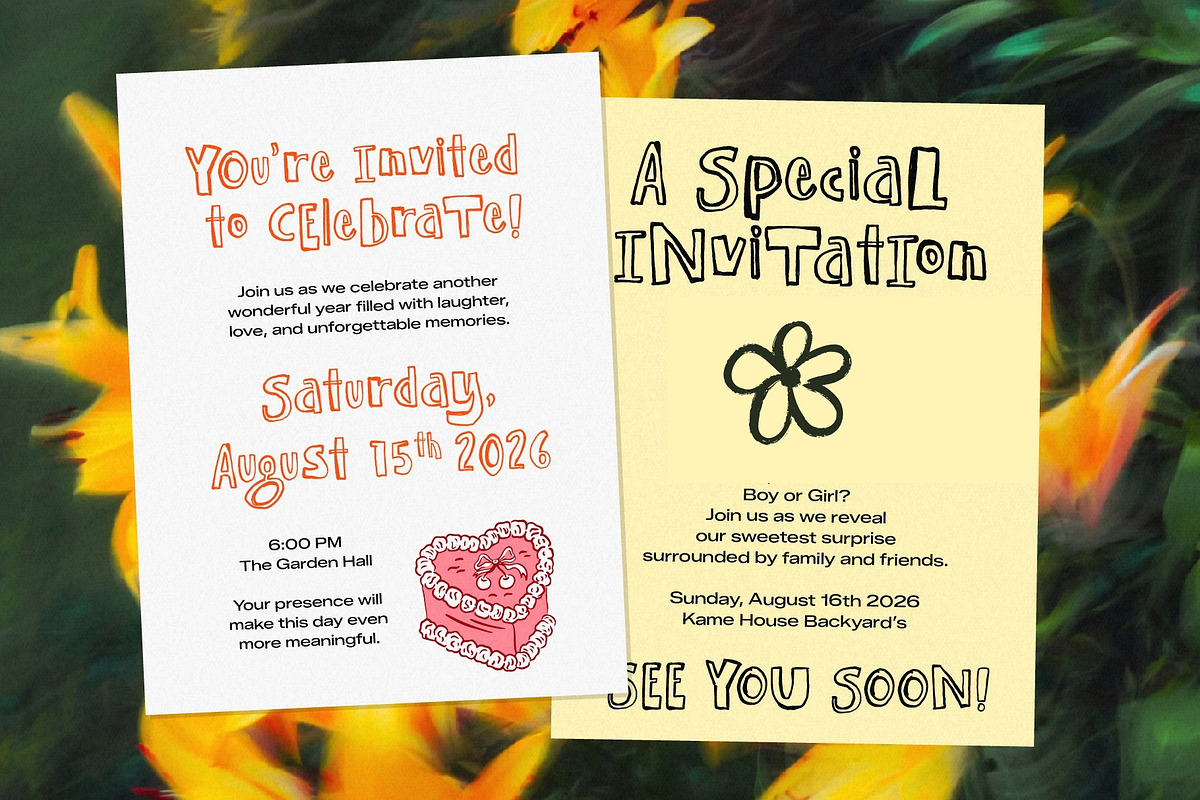 Tiluna – Handmade Display Font, a Handwritten Font by Get Studio (Photo 8 of 10)