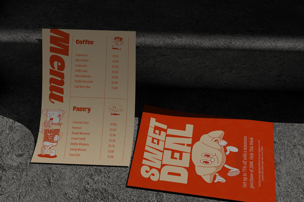 Cafe Branding Mockup Set, a Product Mockup by Nirmana Visual (Photo 13 of 20)