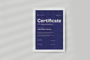 Course Completition Certificate, a Stationery Template by Neermana (Thumbnail 4 of 4)