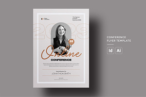 Online Conference Flyer, a Flyer Template by HiveArts