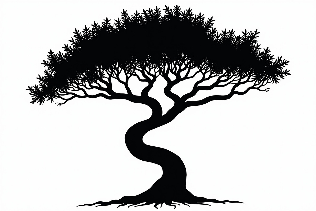 Black Tree SVG Bundle, an Illustration by hafijul (Photo 19 of 21)
