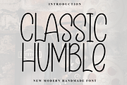 Classic Humble, a Serif Font by FreshTypeINK (Thumbnail 1 of 8)