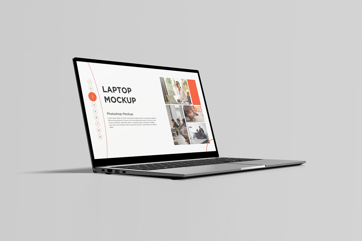 Laptop Presentation Mockup, a Mac Mockup by Graphic Deal (Photo 9 of 12)