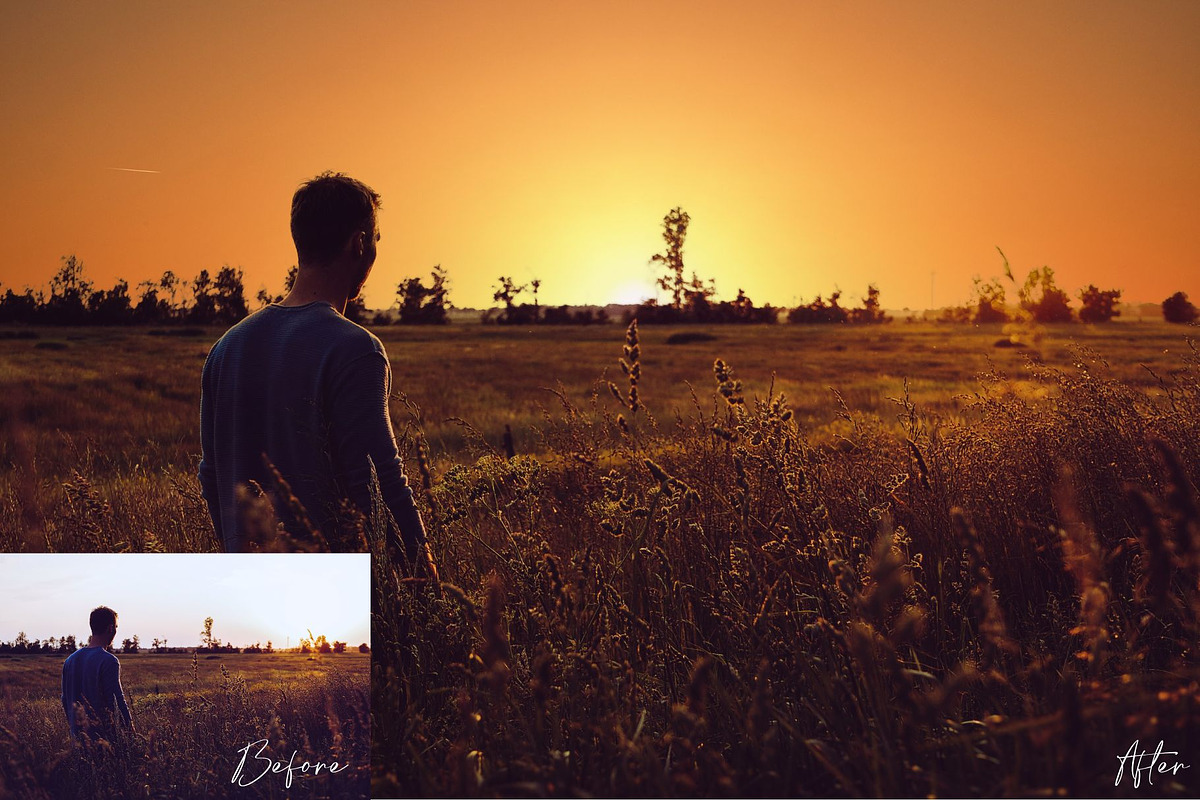 Moody Sunrise Photoshop Overlays, a Background Graphic by Prestige Photography (Photo 2 of 10)