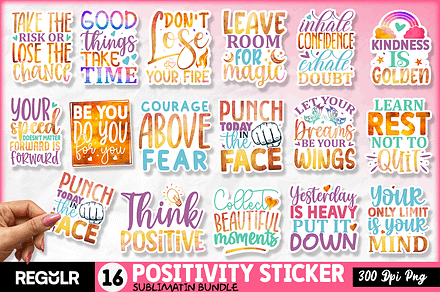 Positivity and Inspirational and sti, an Object Graphic by Regulrcrative