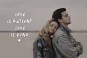 Real Love Whimsical Handwritten Font, a Sans Serif Font by pixelcolours (Thumbnail 2 of 6)