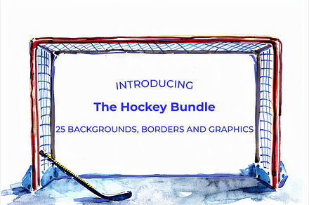 The Hockey Bundle, a Background Graphic by karenfoleyphoto