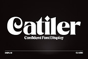 Catiler, a Sans Serif Font by Gatype (Thumbnail 1 of 10)