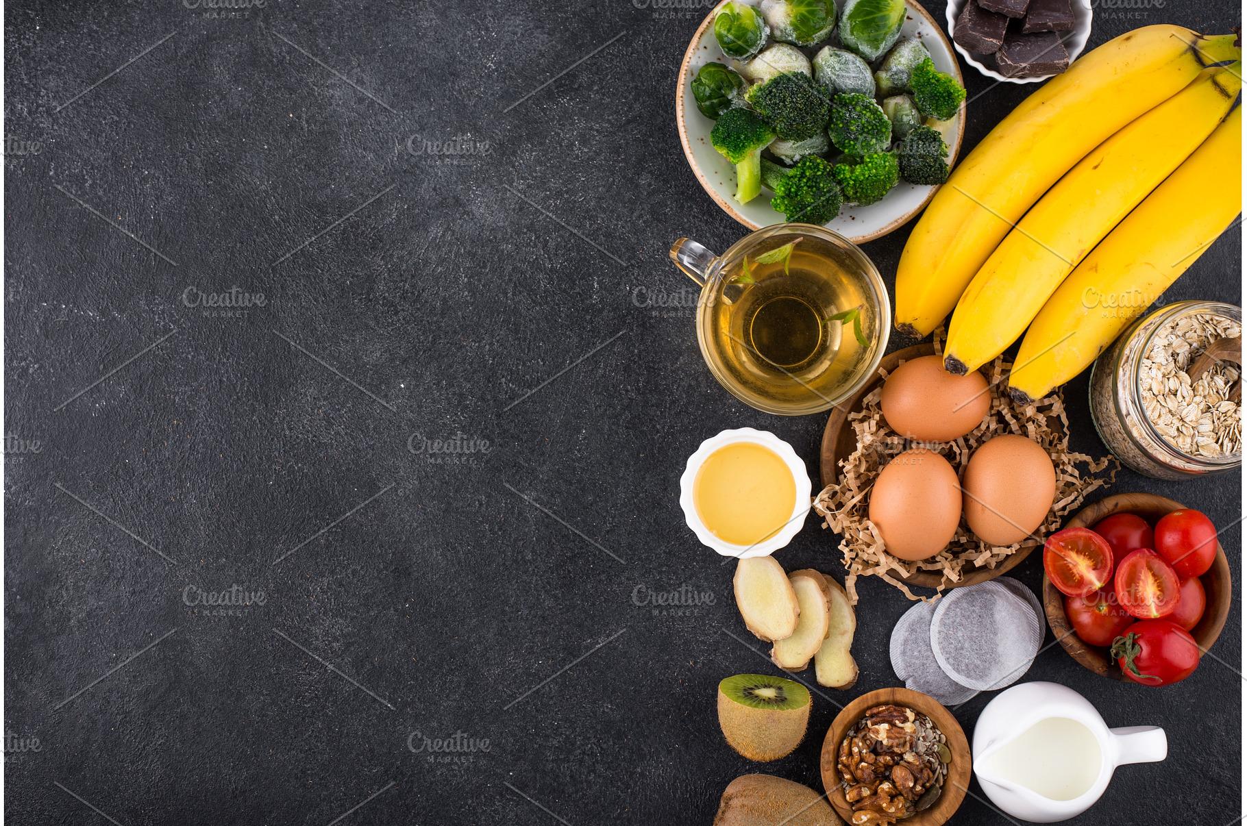 Assortment of products containing, a Food & Drink Photo by Yulia Furman