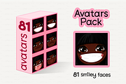 ♥ vector Avatars Pack 81, an Emoji Icon by WINDmade (Thumbnail 1 of 5)