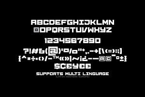 Grose - Futuristic Font