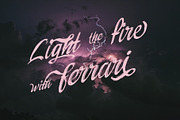 Rajomon, a Script Font by Etewut (Thumbnail 7 of 10)