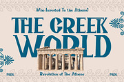 Gragilia - Ancient Greek Font, a Serif Font by Pandeka Studio (Thumbnail 7 of 9)