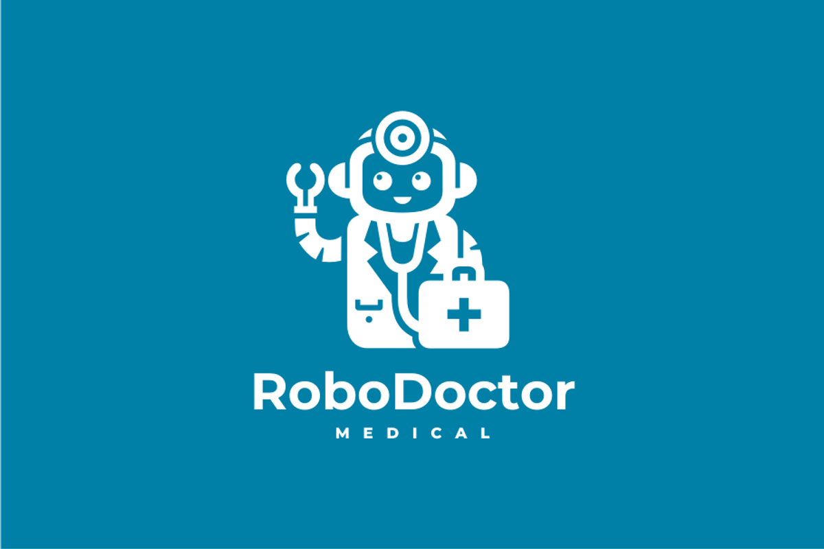 Robot Doctor Logo, a Branding & Logo Template by johnkent (Photo 2 of 3)