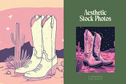 20 Cowgirl Desert Boot Illustrations, a Decorative Illustration by Incomelion (Thumbnail 6 of 9)