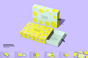 Slim Rectangular Drawer Box Mockup, a Packaging Mockup by Sheikhadesign (Thumbnail 1 of 12)