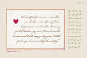 Annelouise Charm Handwritten Font, a Script Font by Perplexitics (Thumbnail 7 of 11)