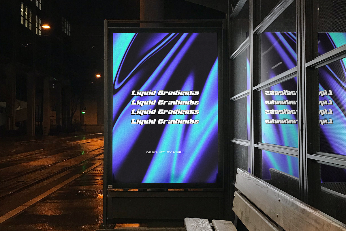 Liquid Gradients - 70 Backgrounds, a Background Graphic by KXIRU (Photo 4 of 7)