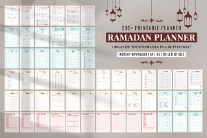 Ramadan Printable Planner Bundle